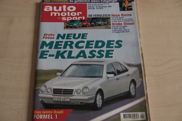 Deckblatt Auto Motor und Sport (24/1994)